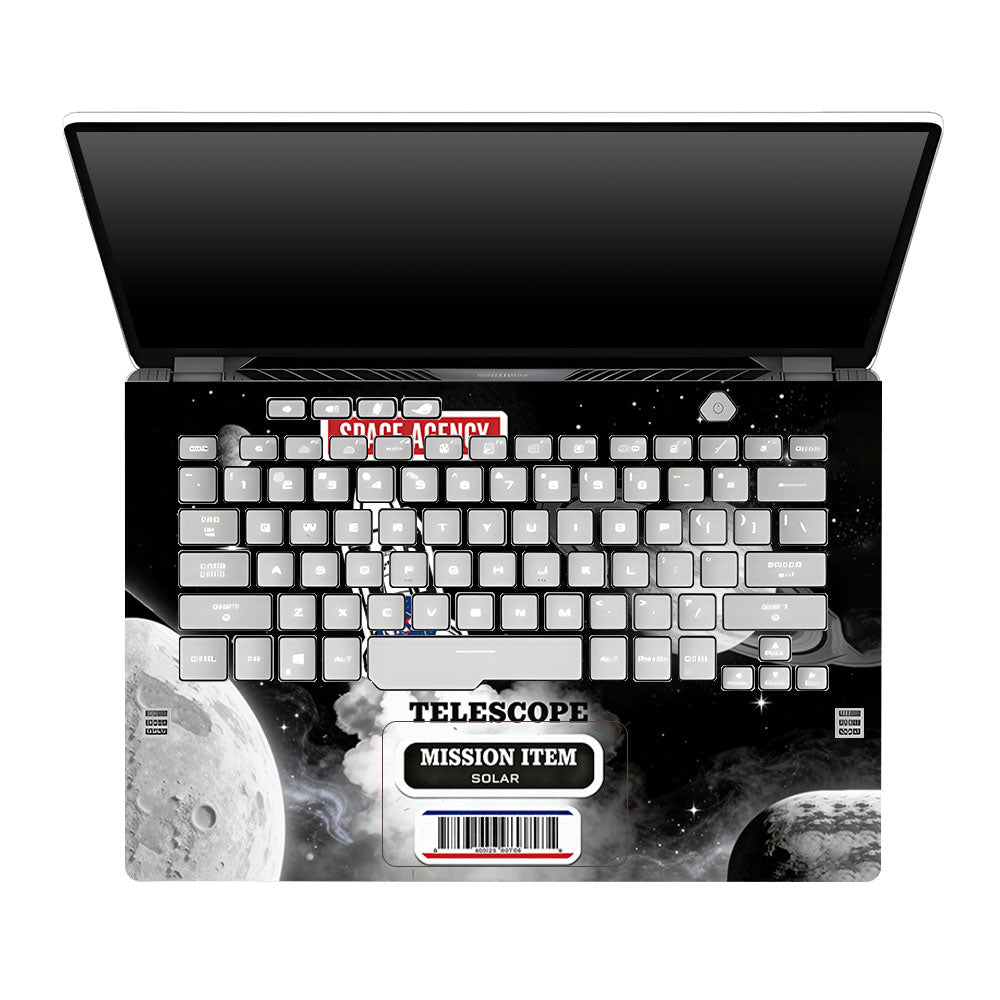 Space Mission NASA Asus ROG Zephyrus G14 GA401 3D Laptop Skin