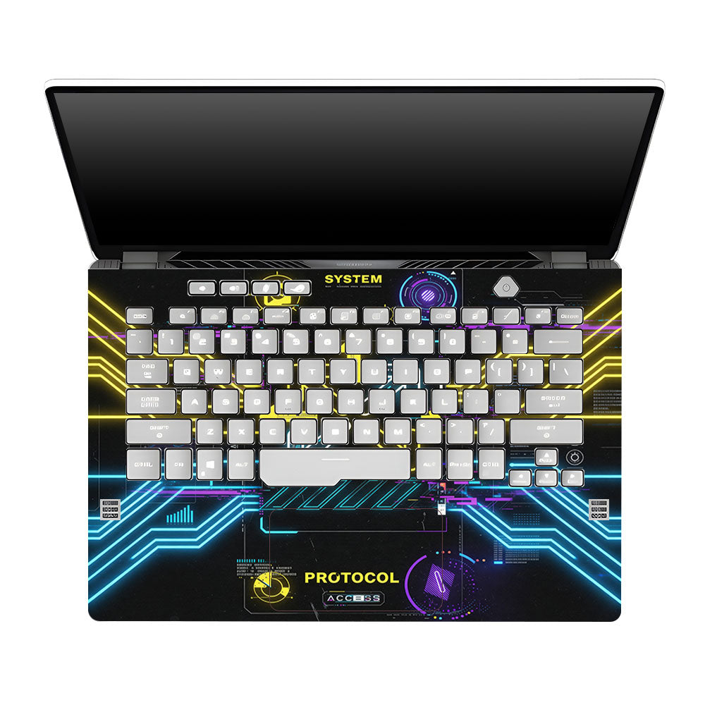 System Protocol Asus ROG Zephyrus G14 GA401 3D Laptop Skin