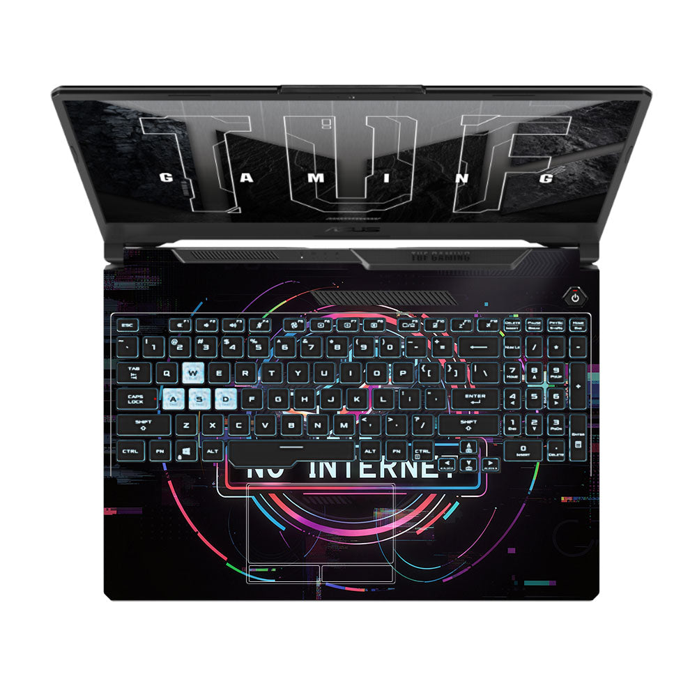Dinosaur Connection Asus TUF F15 FX506 and A15 FA506 3D Laptop Skin