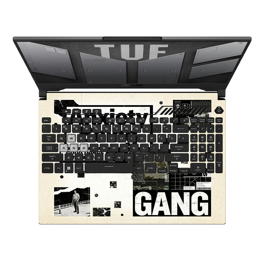 Anxiety Art Asus TUF F15 FX507 & A15 FA507 3D Laptop Skin