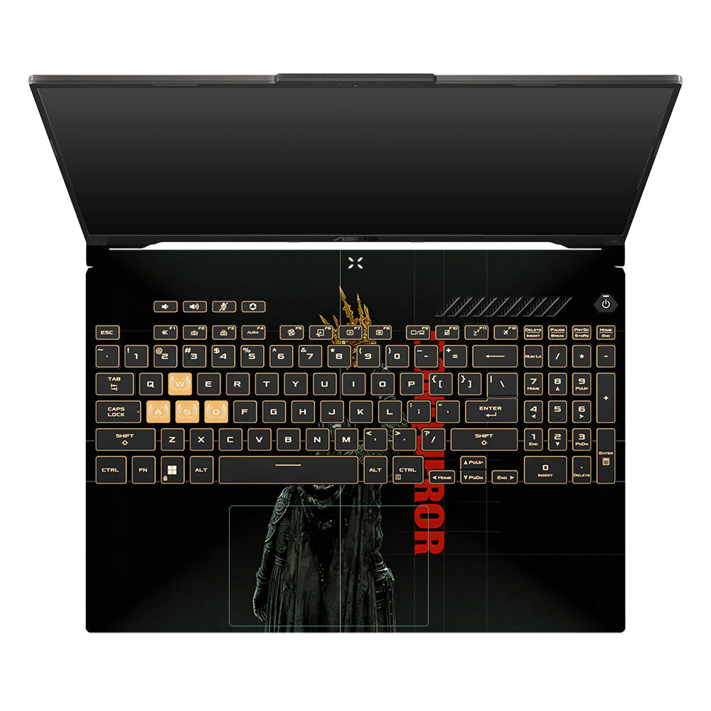 Crowned Conqueror Asus TUF Gaming F16 and TUF Gaming A16 3D Laptop Skin