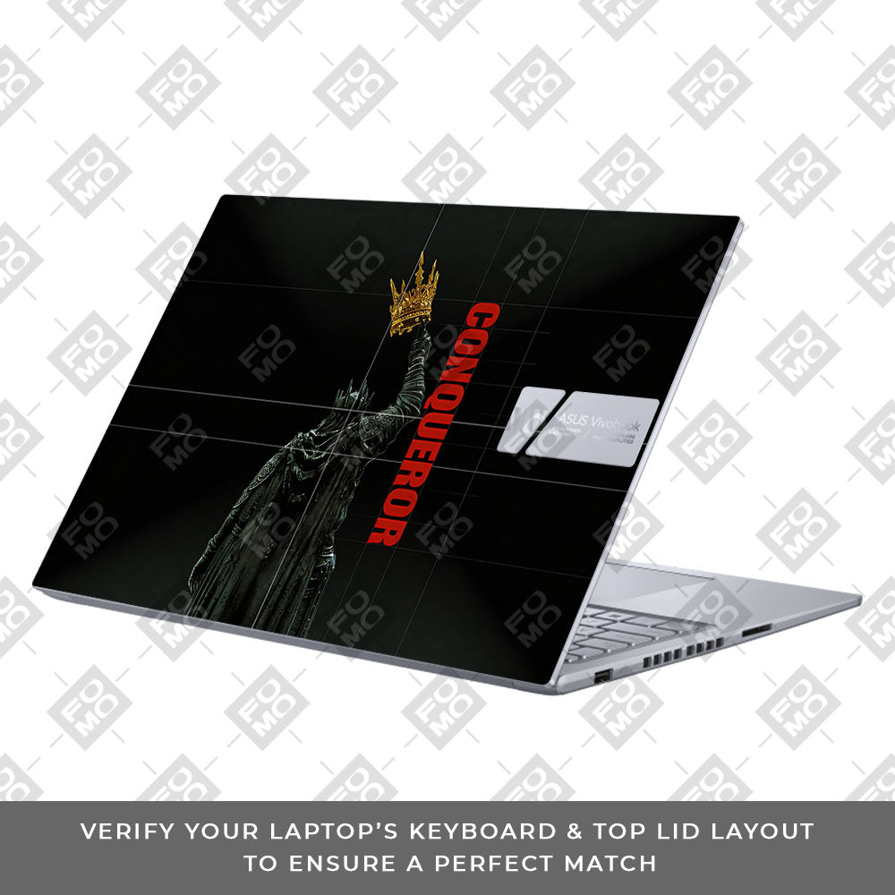 Crowned Conqueror Asus Vivobook 16 X1605V 3D Laptop Skin