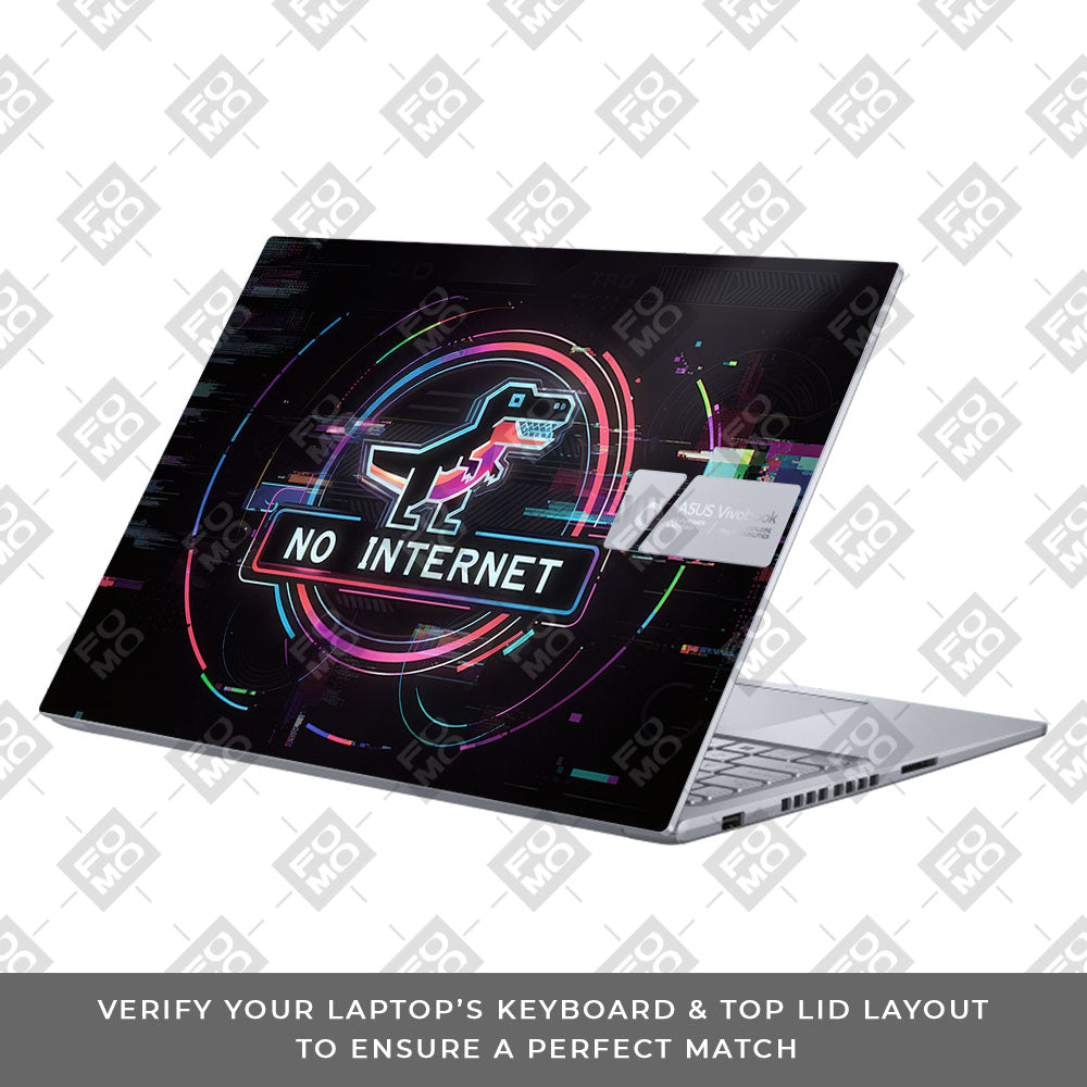 Dinosaur Connection Asus Vivobook 16 X1605V 3D Laptop Skin