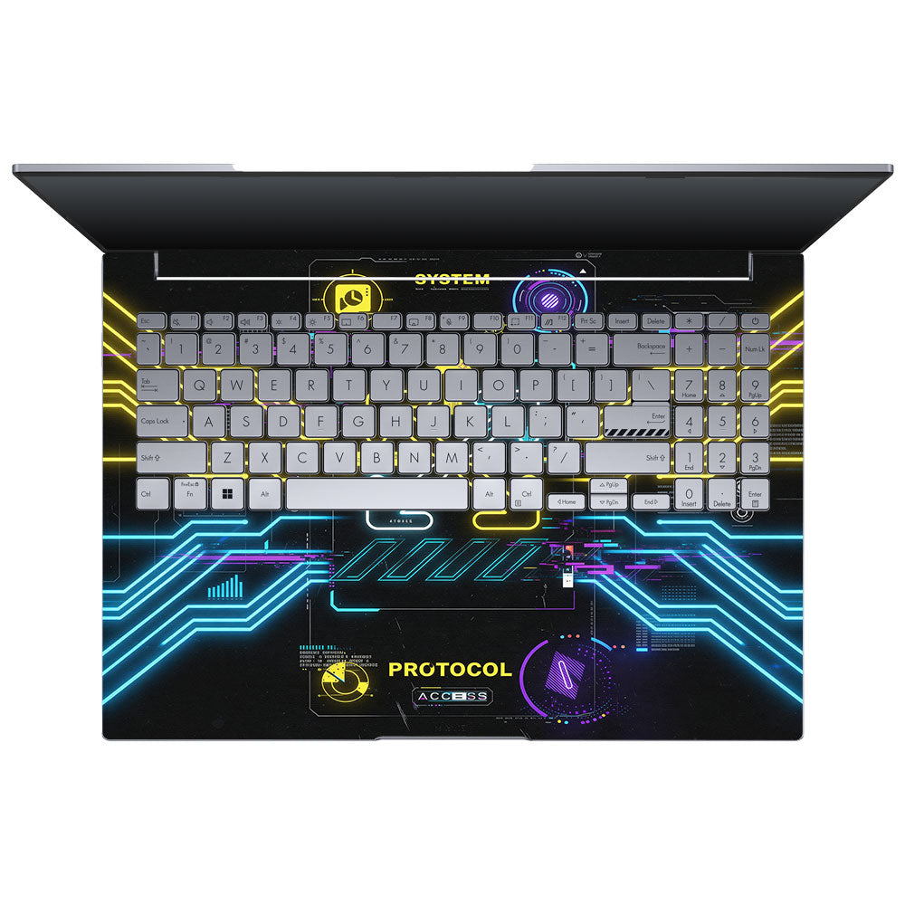 System Protocol Asus Vivobook 16 X1605V 3D Laptop Skin