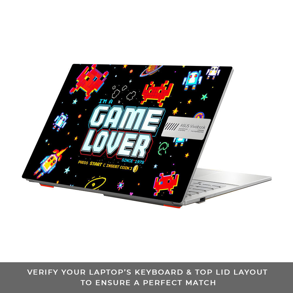 Gamer Lover Asus Vivobook 16X M1603QA 3D Laptop Skin