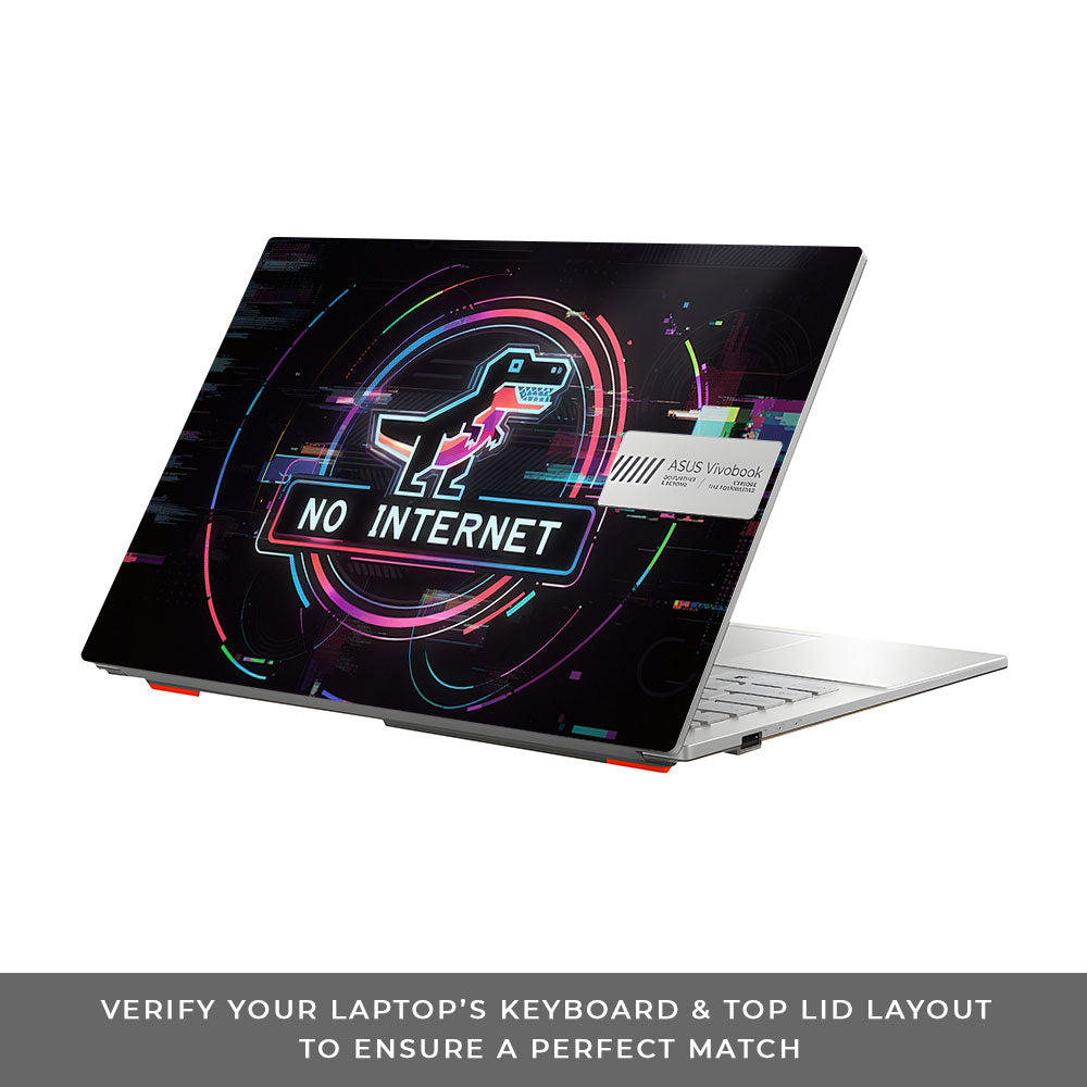 Dinosaur Connection Asus Vivobook 16X M1603QA 3D Laptop Skin