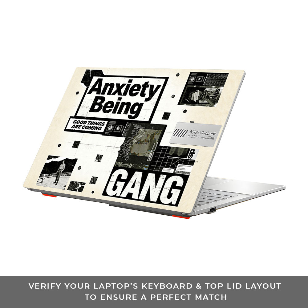 Anxiety Art Asus Vivobook 16X M1603QA 3D Laptop Skin