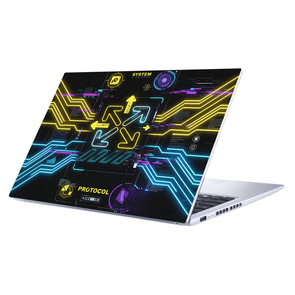 System Protocol Asus Vivobook 15 X1502VA 3D Laptop Skin