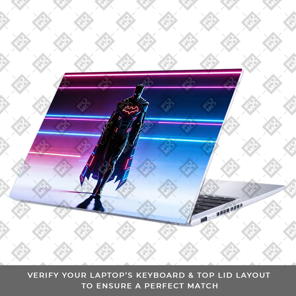 Superhero Neon Streaks Asus Vivobook 15 X1502ZA 3D Laptop Skin