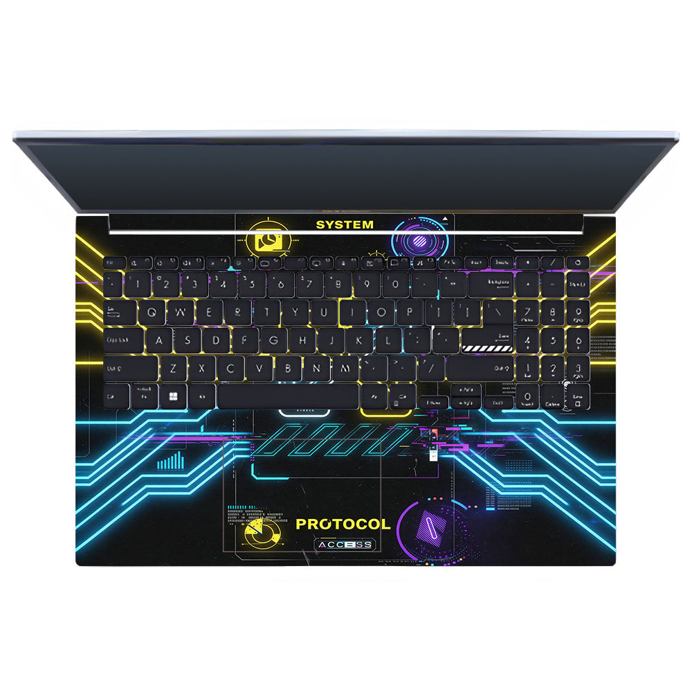 System Protocol Asus Vivobook 15 X1502ZA 3D Laptop Skin