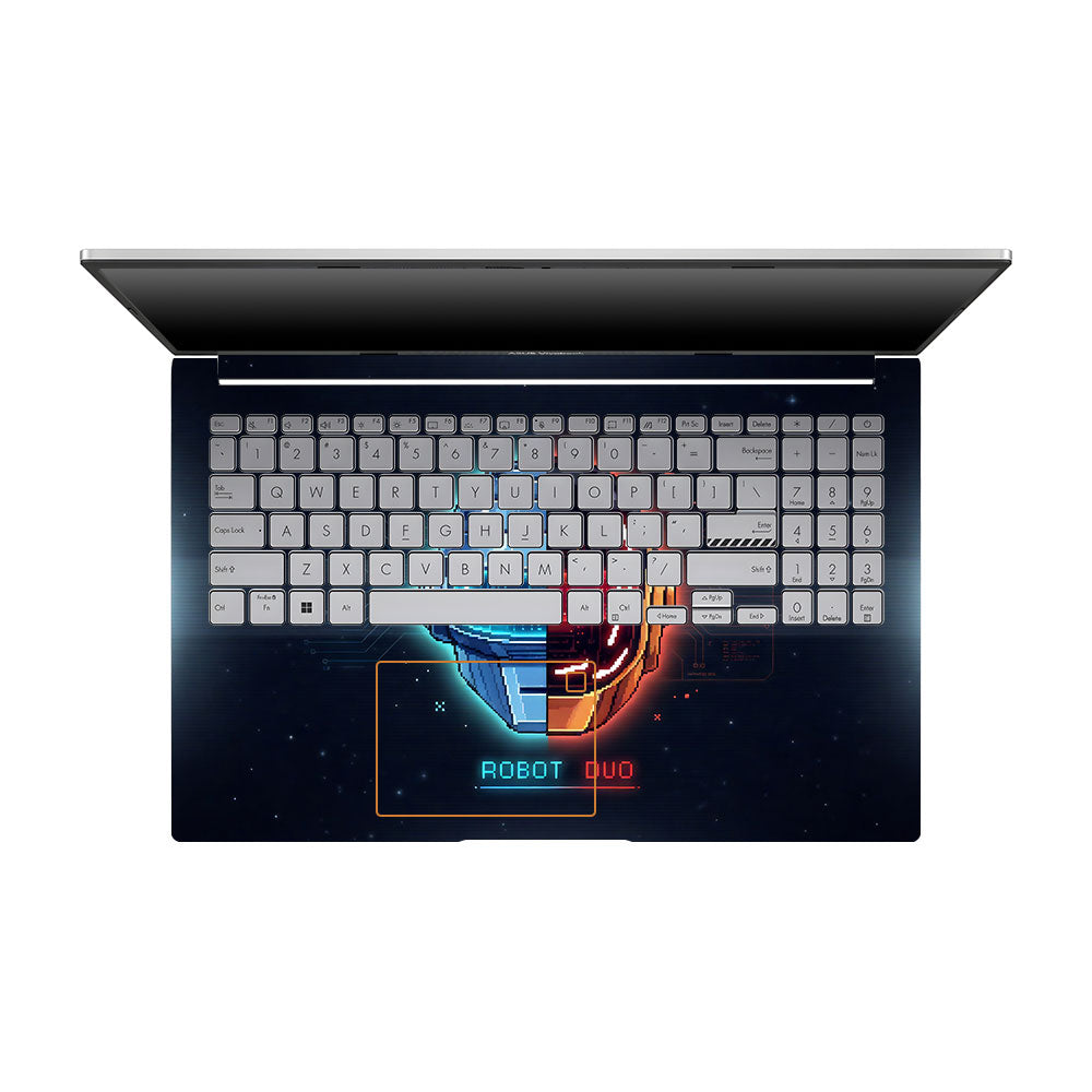 Robot Duo Asus VivoBook 15 X1504VA 3D Laptop Skin
