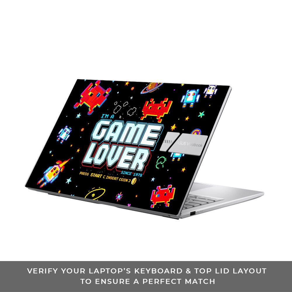 Gamer Lover Asus VivoBook 15 X1504VA 3D Laptop Skin