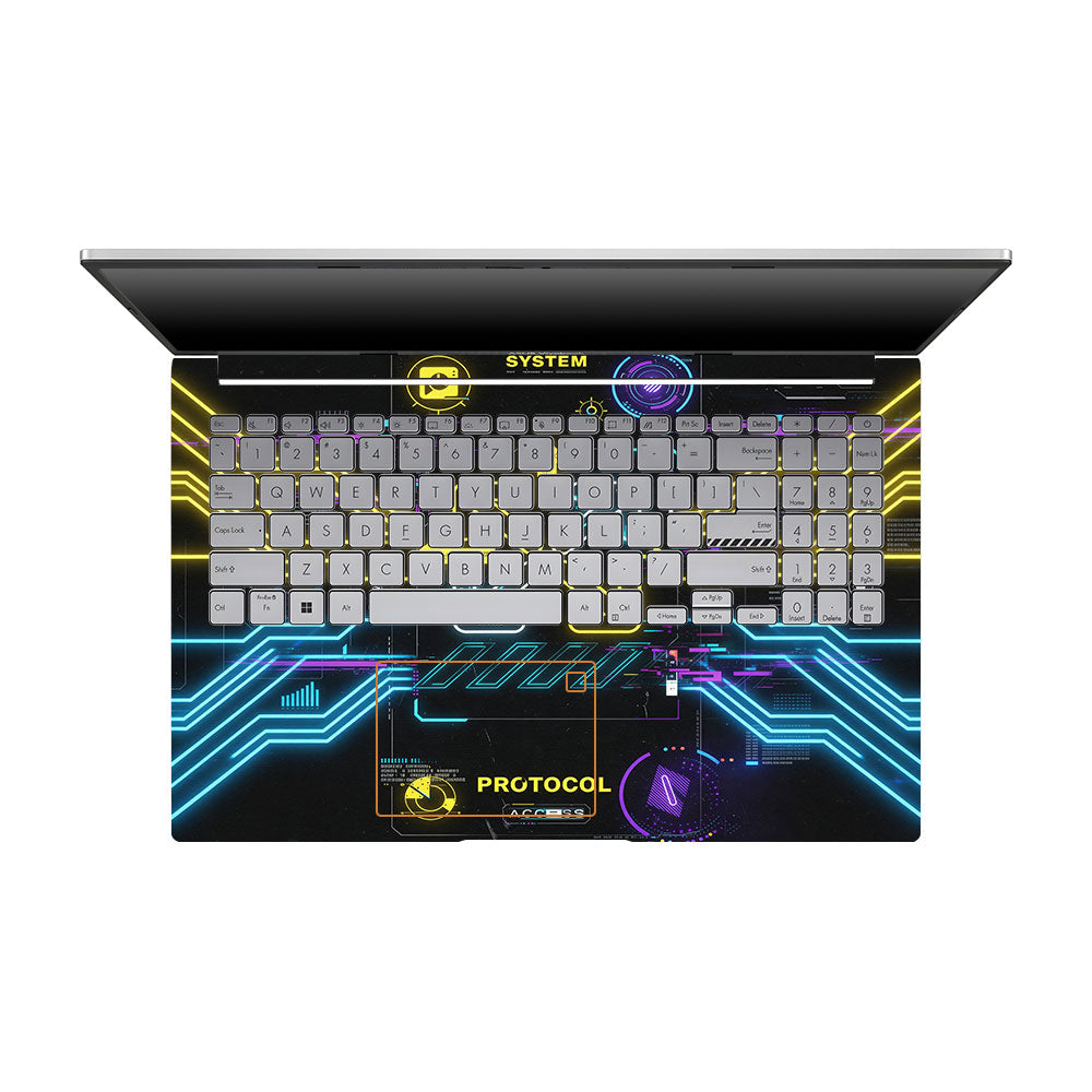 System Protocol Asus VivoBook 15 X1504VA 3D Laptop Skin