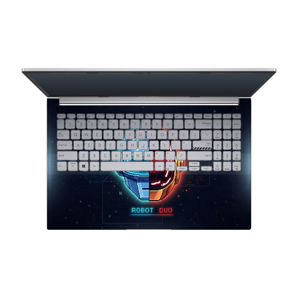 Robot Duo Asus Vivobook 15 X1504ZA 3D Laptop Skin