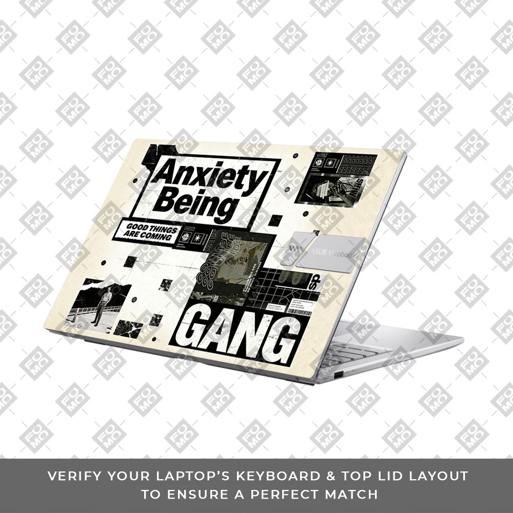 Anxiety Art Asus Vivobook 15 X1504ZA 3D Laptop Skin