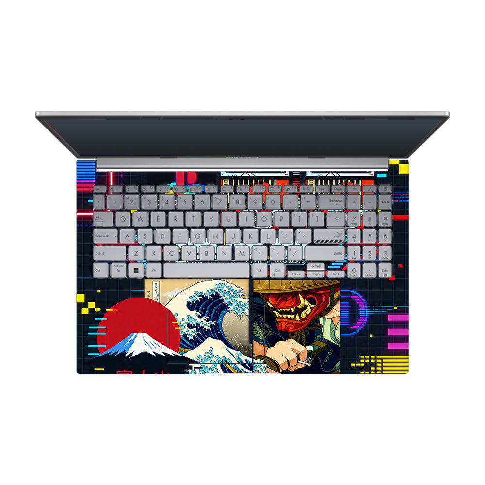 PlayStation Retro Asus Vivobook 15 X1504ZA 3D Laptop Skin