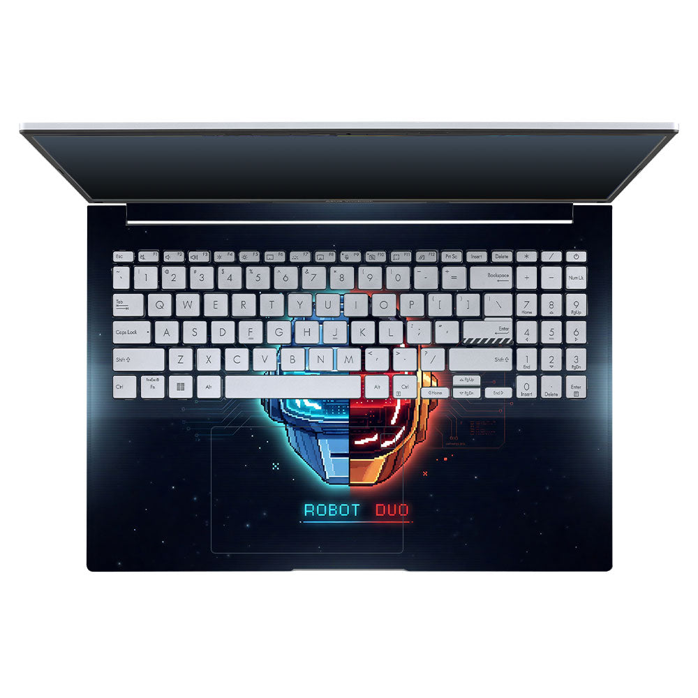 Robot Duo Asus VivoBook 16X K3605 3D Laptop Skin