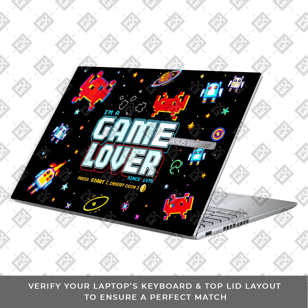 Gamer Lover Asus VivoBook 16X K3605 3D Laptop Skin
