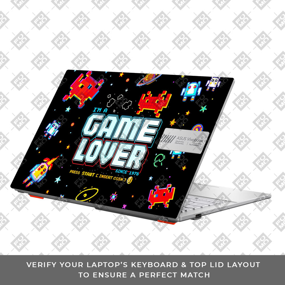 Gamer Lover Asus Vivobook Go 14 E1404 3D Laptop Skin