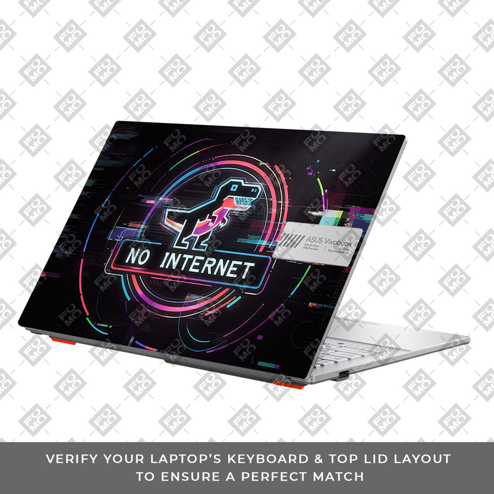 Dinosaur Connection Asus Vivobook Go 14 E1404 3D Laptop Skin