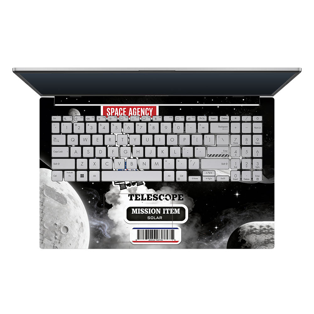 Space Mission NASA Asus Vivobook Go 14 E1404 3D Laptop Skin