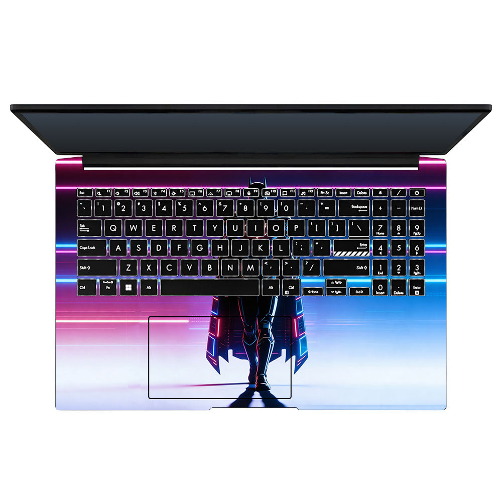 Superhero Neon Streaks Asus Vivobook Go 15 E1504G 3D Laptop Skin