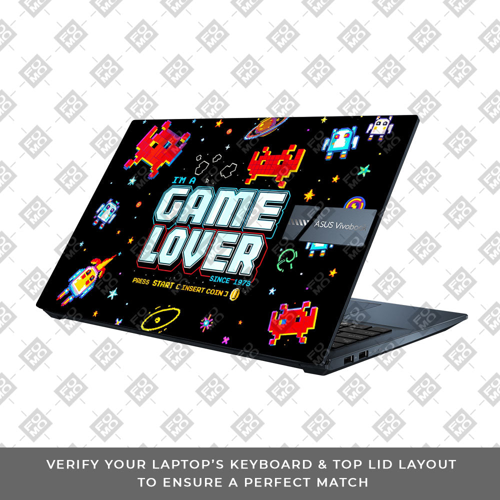 Gamer Lover Asus Vivobook Go 15 E1504G 3D Laptop Skin