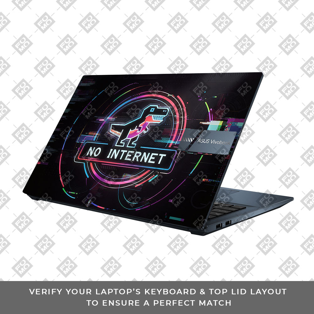 Dinosaur Connection Asus Vivobook Go 15 E1504G 3D Laptop Skin