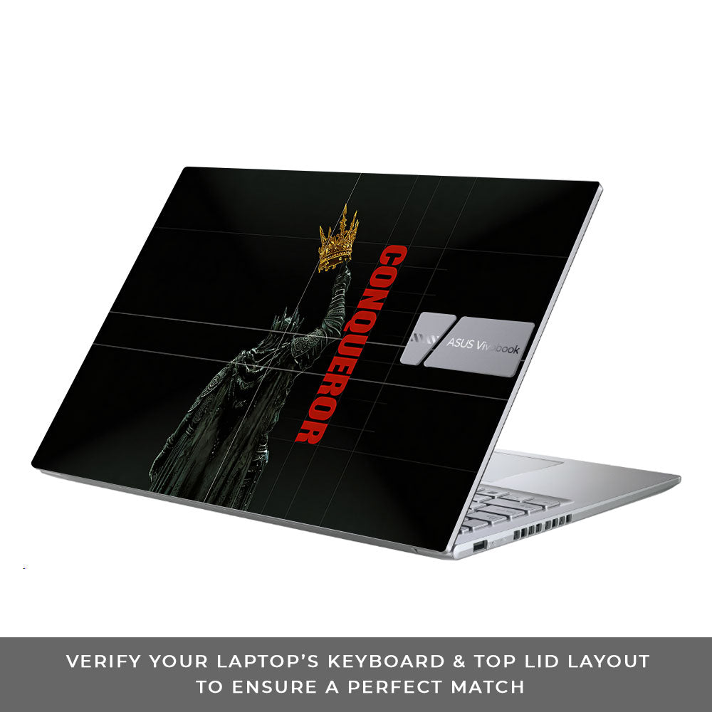 Crowned Conqueror Asus Vivobook Pro 15 M6500QC & M6500QH 3D Laptop Skin