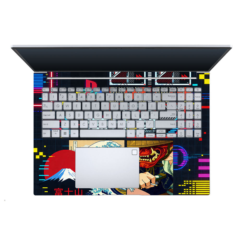 PlayStation Retro Asus Vivobook Pro 15 M6500QC & M6500QH 3D Laptop Skin