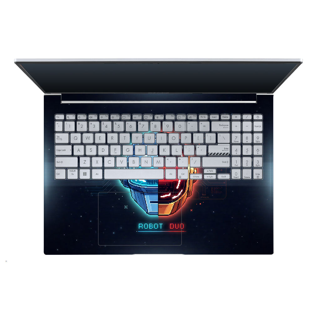 Robot Duo Asus Vivobook X1605ZA 3D Laptop Skin