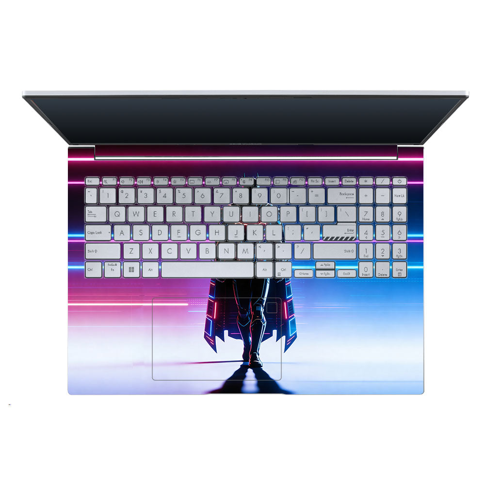 Superhero Neon Streaks Asus Vivobook X1605ZA 3D Laptop Skin