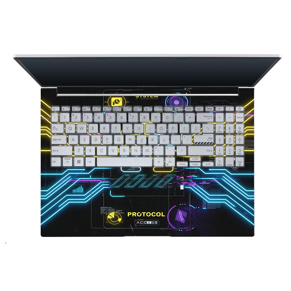 System Protocol Asus Vivobook X1605ZA 3D Laptop Skin