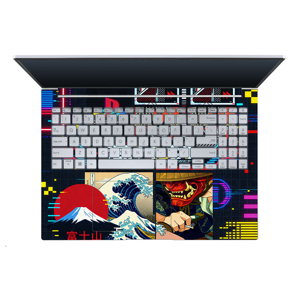 PlayStation Retro Asus Vivobook X1605ZA 3D Laptop Skin