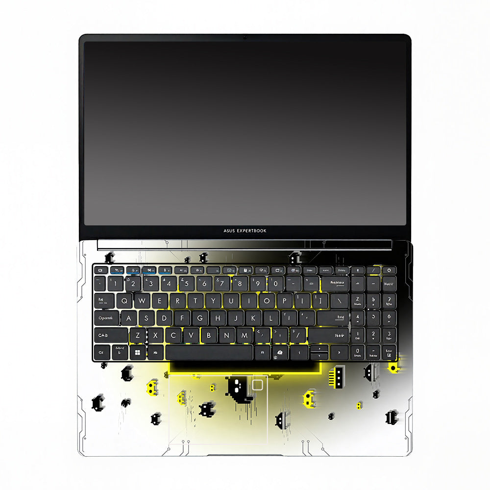 Testing Under Attack Asus ExpertBook P1503 3D Laptop Skin