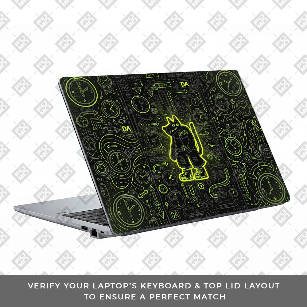 Watch Dog Alert Asus ExpertBook P1503 3D Laptop Skin