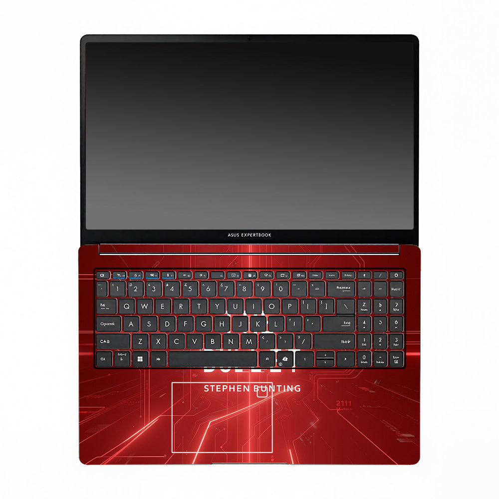 The Bullet Asus ExpertBook P1503 3D Laptop Skin