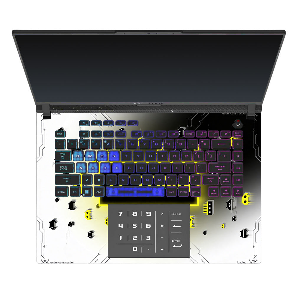 Testing Under Attack Asus ROG Strix G16 G614J 3D Laptop Skin