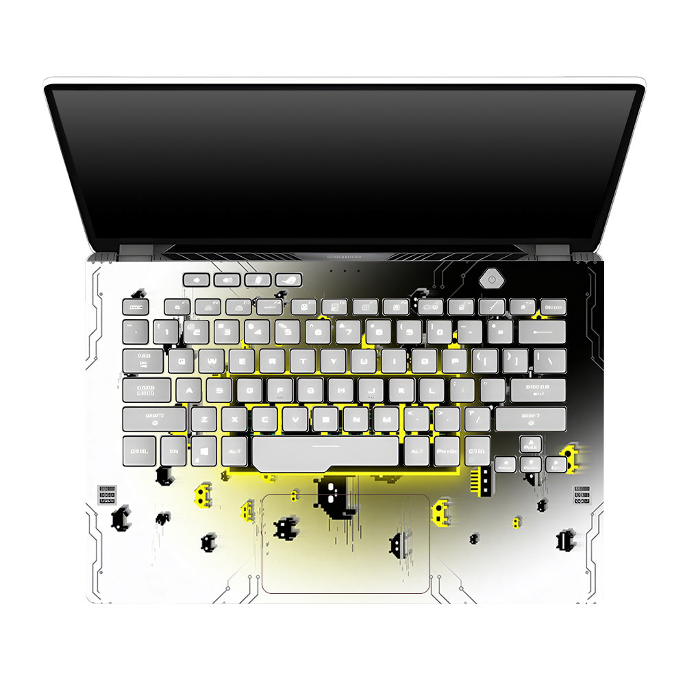 Testing Under Attack Asus ROG Zephyrus G14 GA401 3D Laptop Skin