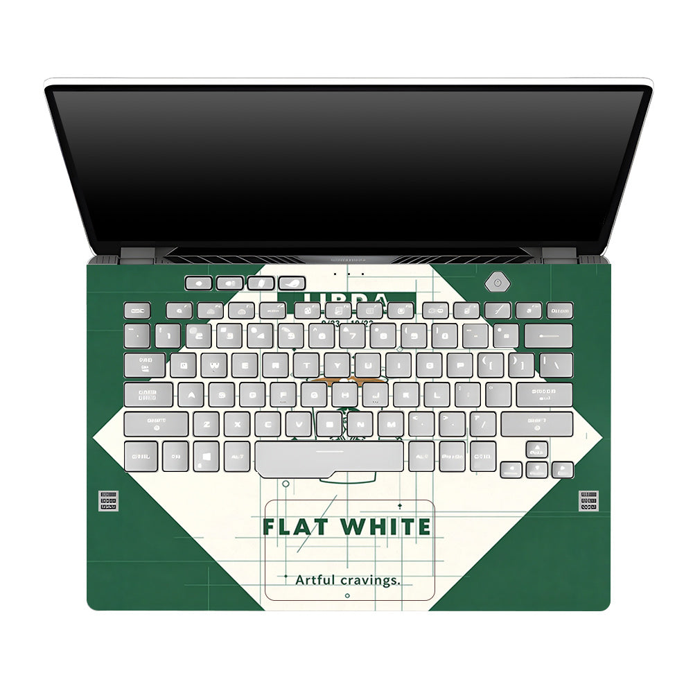 Libra Flat White Asus ROG Zephyrus G14 GA401 3D Laptop Skin