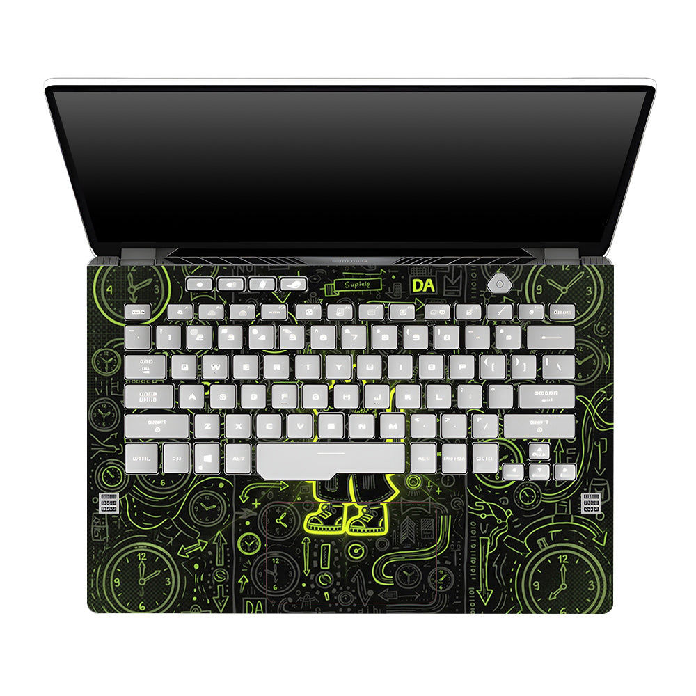 Watch Dog Alert Asus ROG Zephyrus G14 GA401 3D Laptop Skin