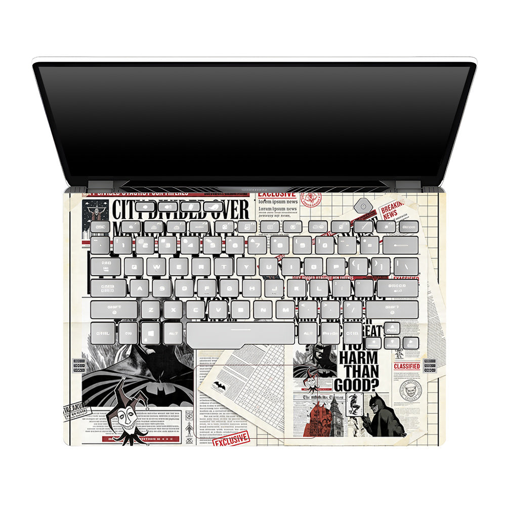 Batman Gotham’s Legacy Asus ROG Zephyrus G14 GA401 3D Laptop Skin