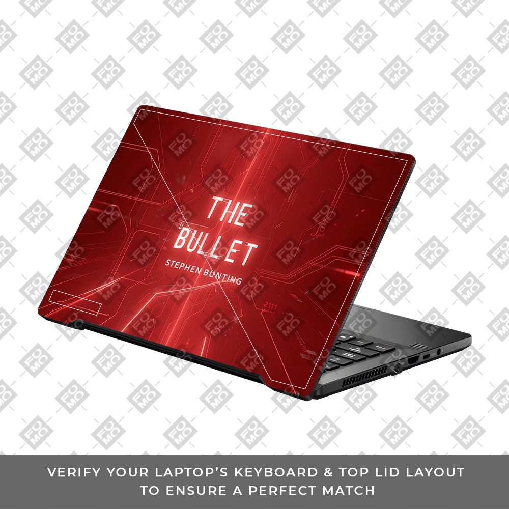 The Bullet Asus ROG Zephyrus G14 GA401 3D Laptop Skin