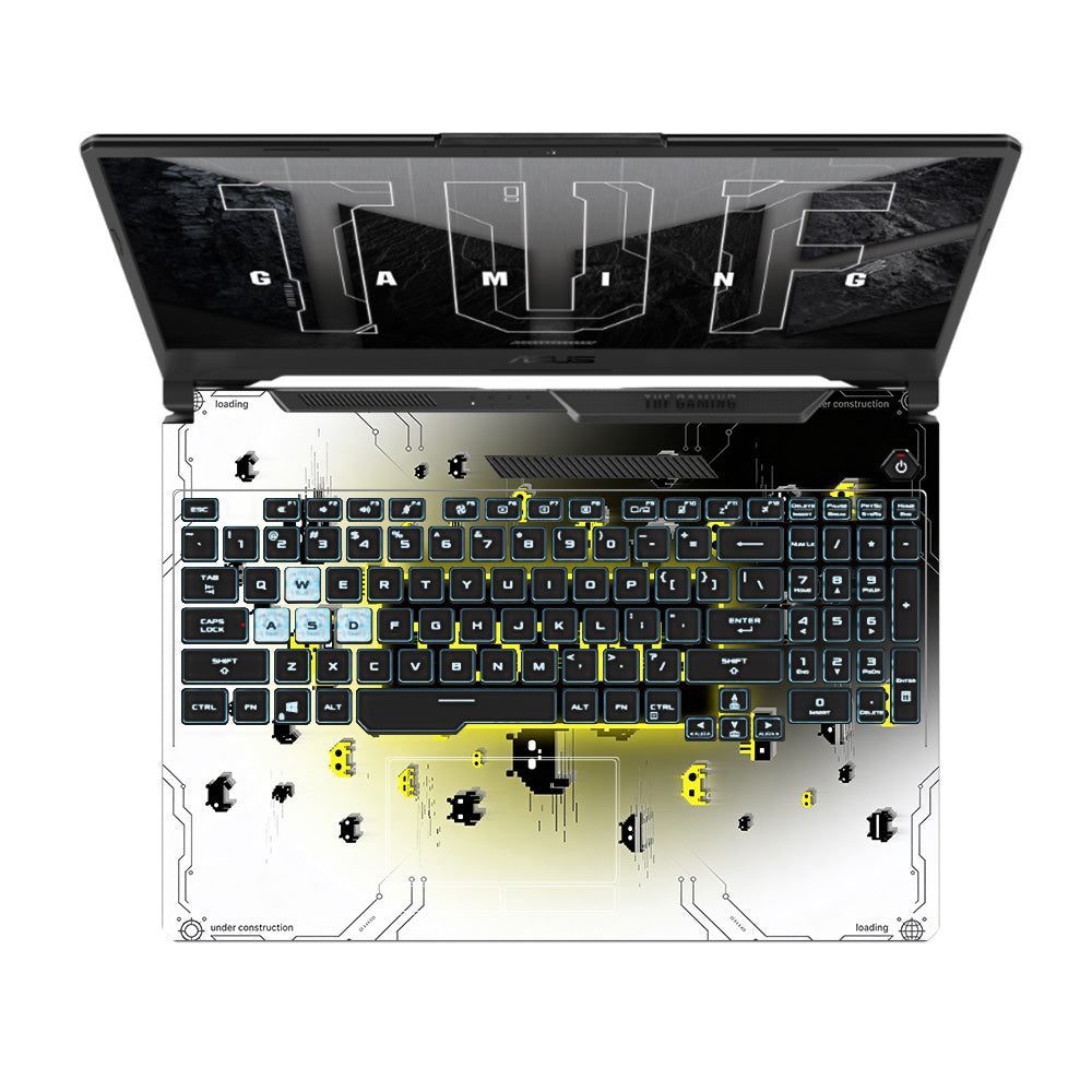 Testing Under Attack Asus TUF F15 FX506 & A15 FA506 3D Laptop Skin