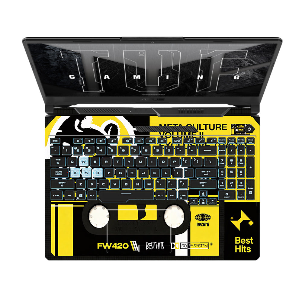 Meta Culture Asus TUF F15 FX506 & A15 FA506 3D Laptop Skin