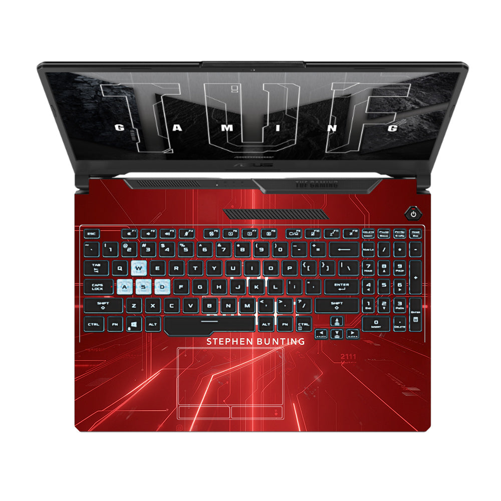 The Bullet Asus TUF F15 FX506 & A15 FA506 3D Laptop Skin