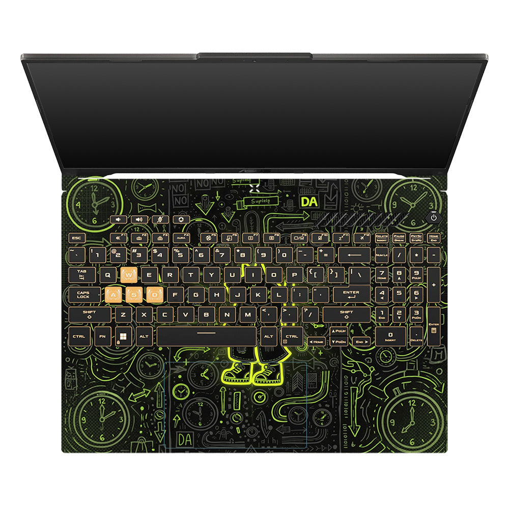 Watch Dog Alert Asus TUF Gaming F16 and TUF Gaming A16 3D Laptop Skin