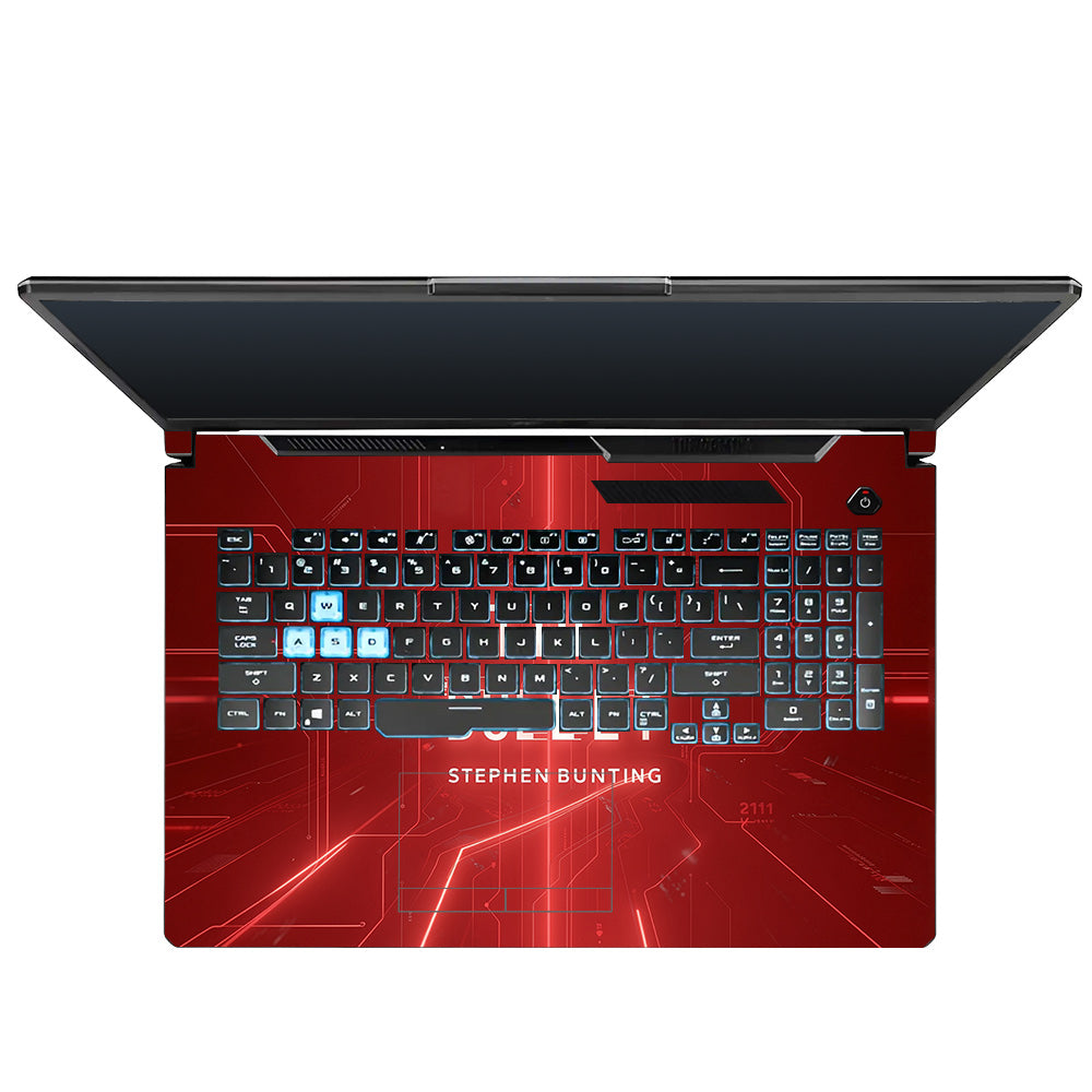The Bullet Asus TUF Gaming F17 FX706 3D Laptop Skin