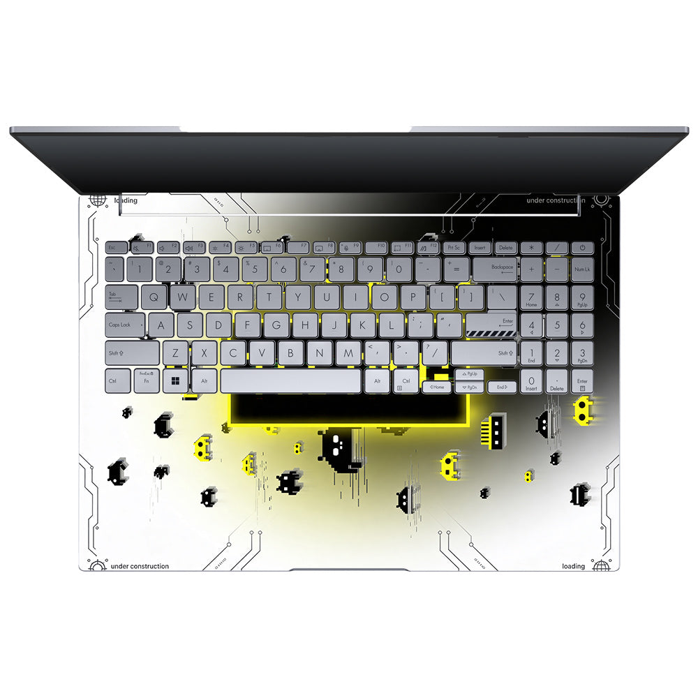 Testing Under Attack Asus Vivobook 16 X1605V 3D Laptop Skin