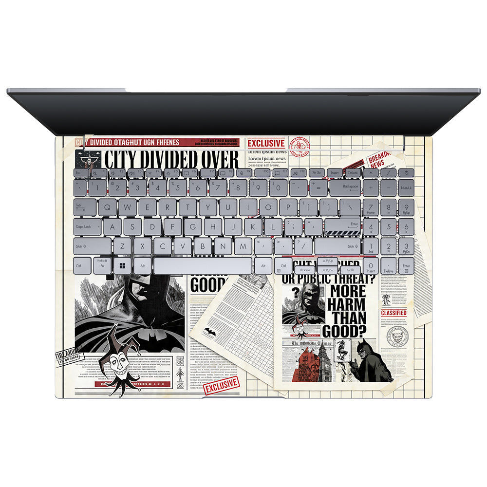 Batman Gotham’s Legacy Asus Vivobook 16 X1605V 3D Laptop Skin